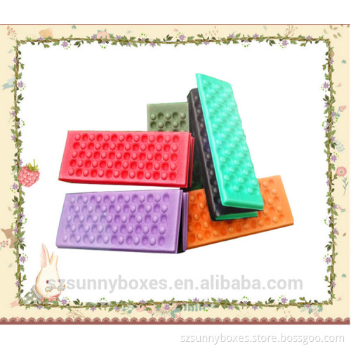 Factory Price EVA Foam Gym Color Printed Outdoor Folding Seat Mat